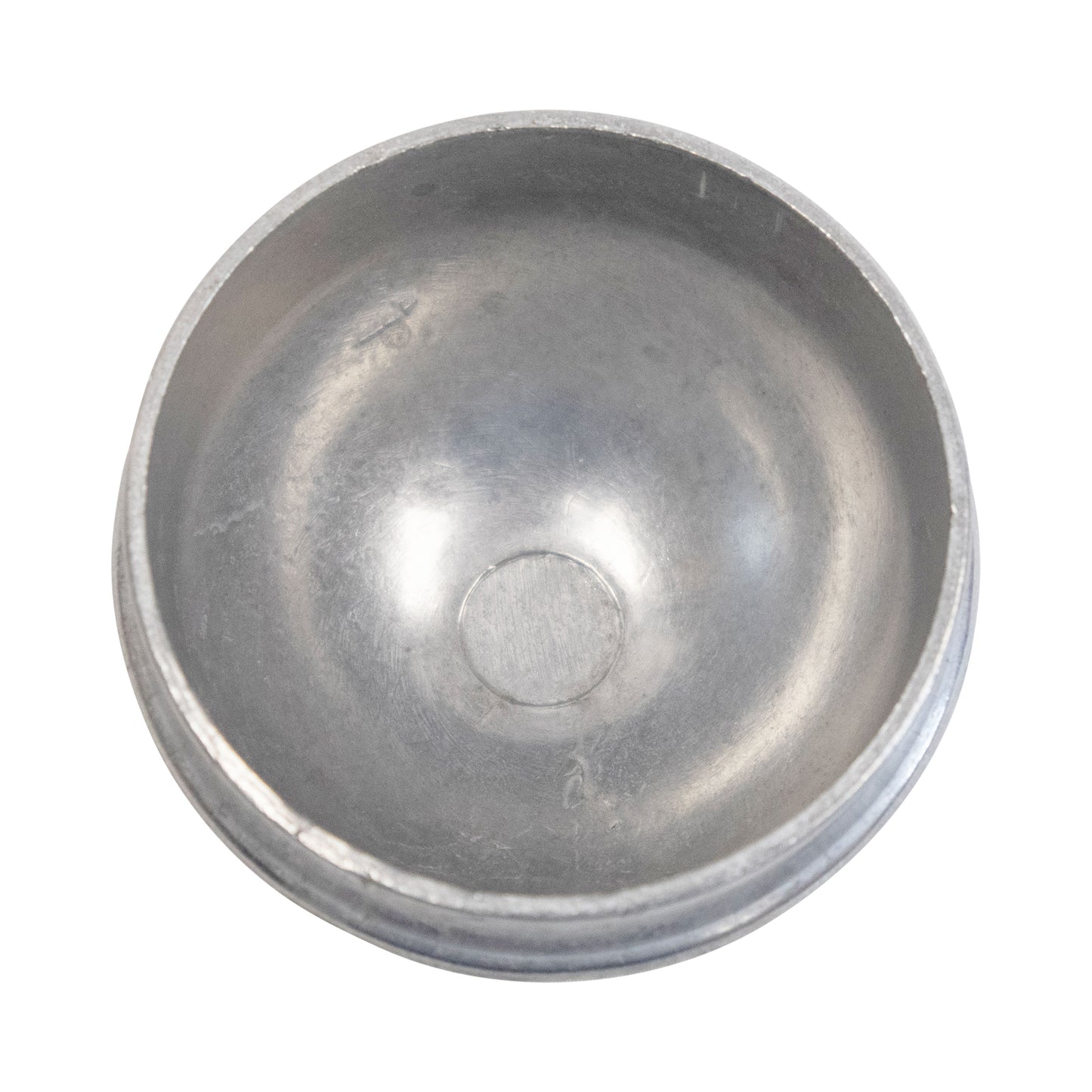 Aluminum DOME CAP, 2 1/2", Pack of 150