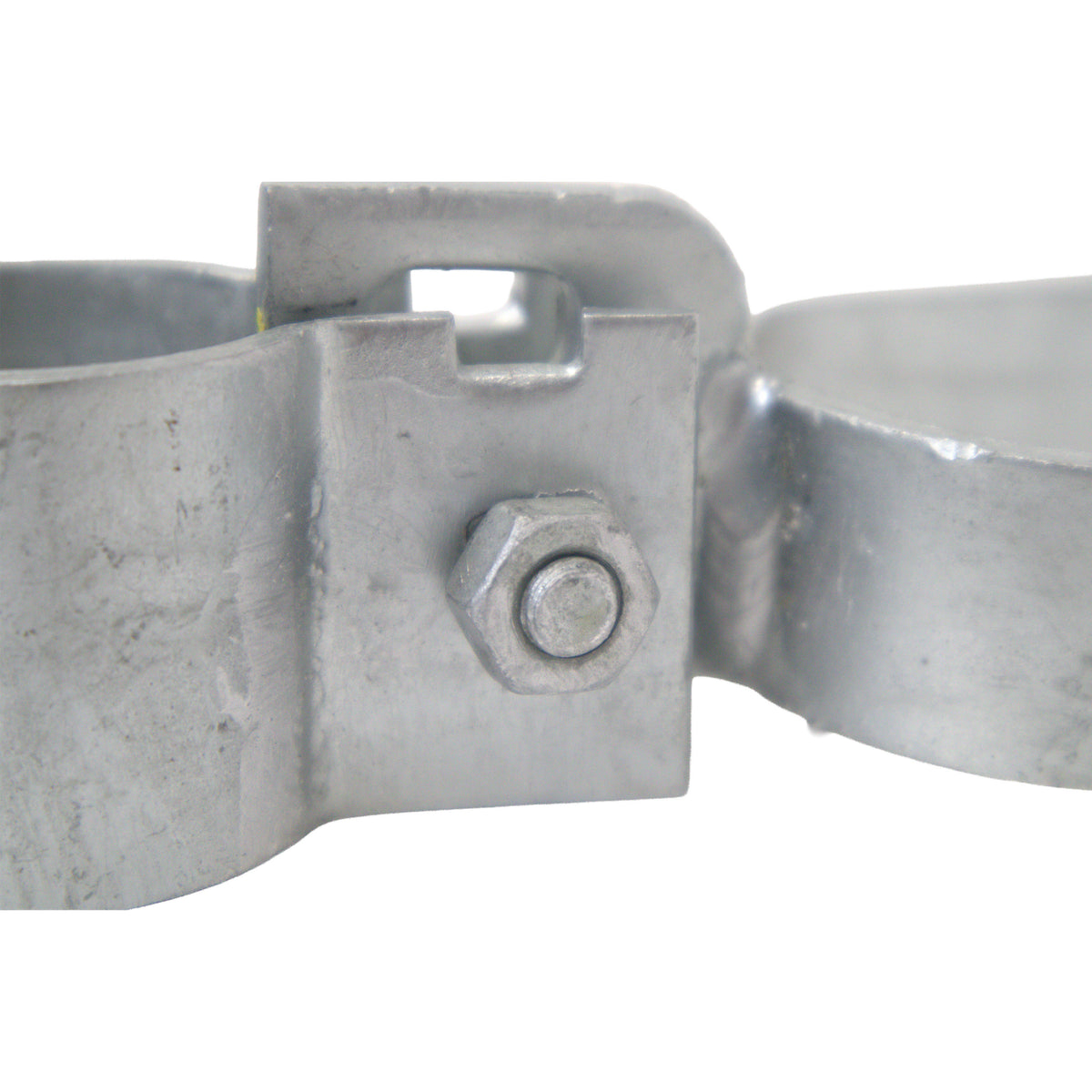 Fork Latch Assembly, Lockable with Padlock, 1 7/8" X 1 3/8", Galvanized