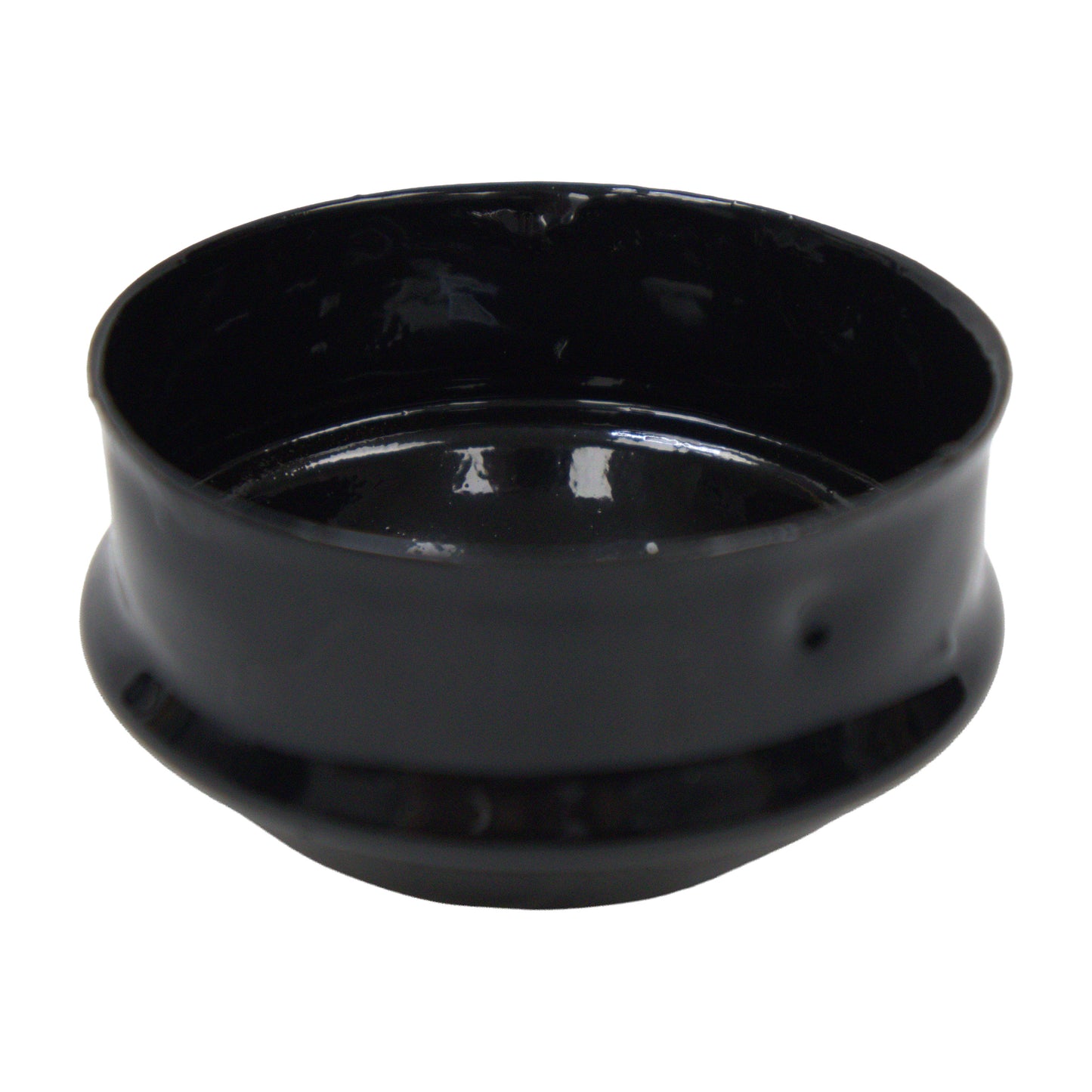Post/Dome Cap Powder Coat Black, 3"