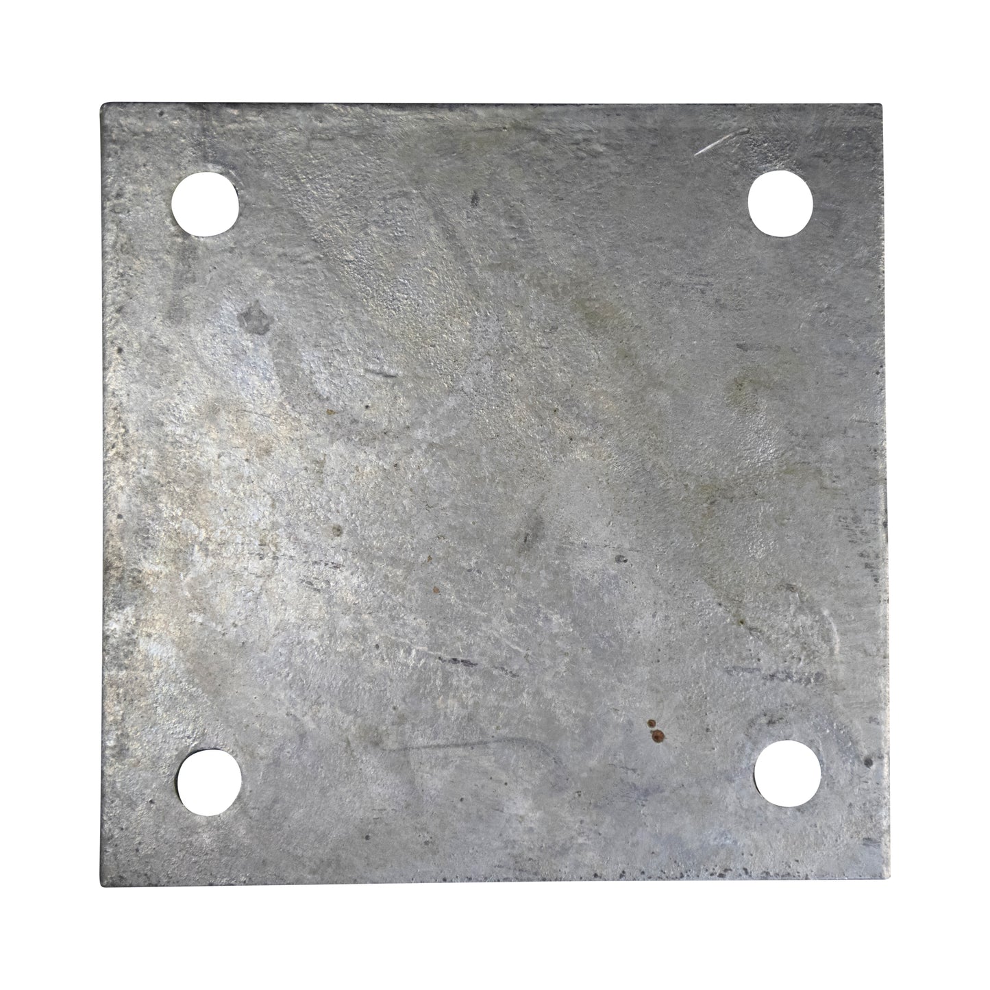 Base/Flange Plate Galvanized, 1/4" x 8" x 8", Pack of 20