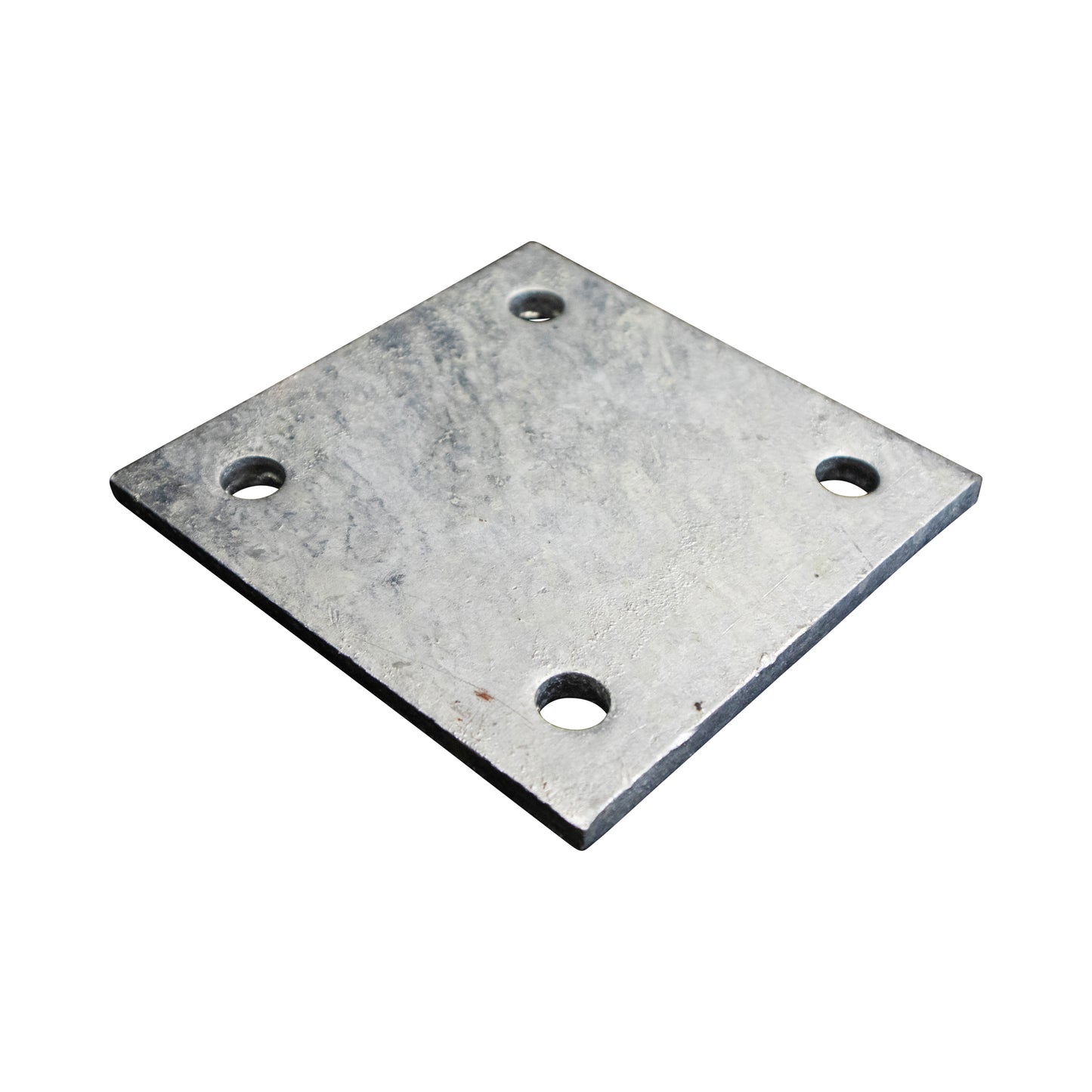Base/Flange Plate Galvanized, 3/8" x 6" x 6", Pack of 10