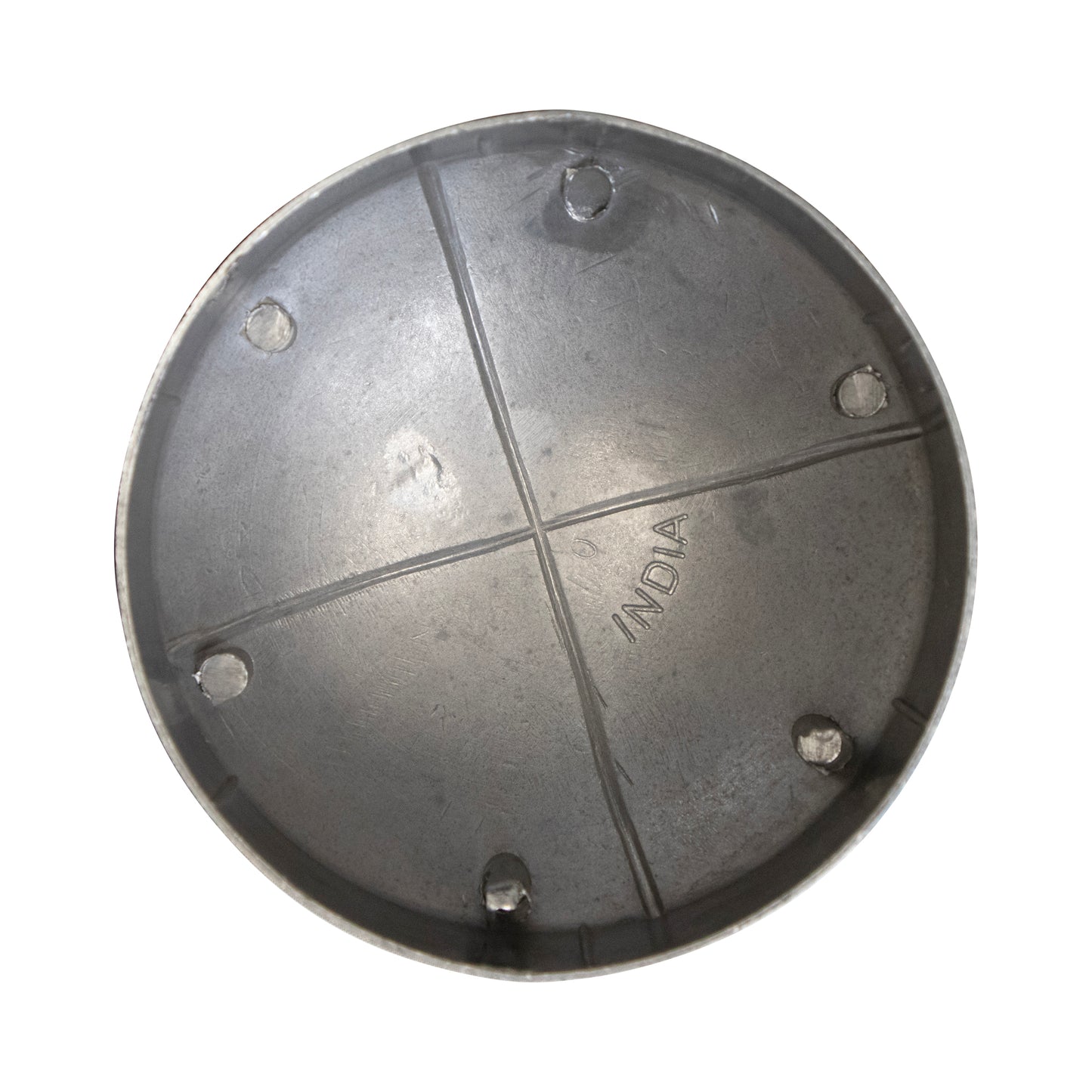 Aluminum DOME CAP, 4", Pack of 150