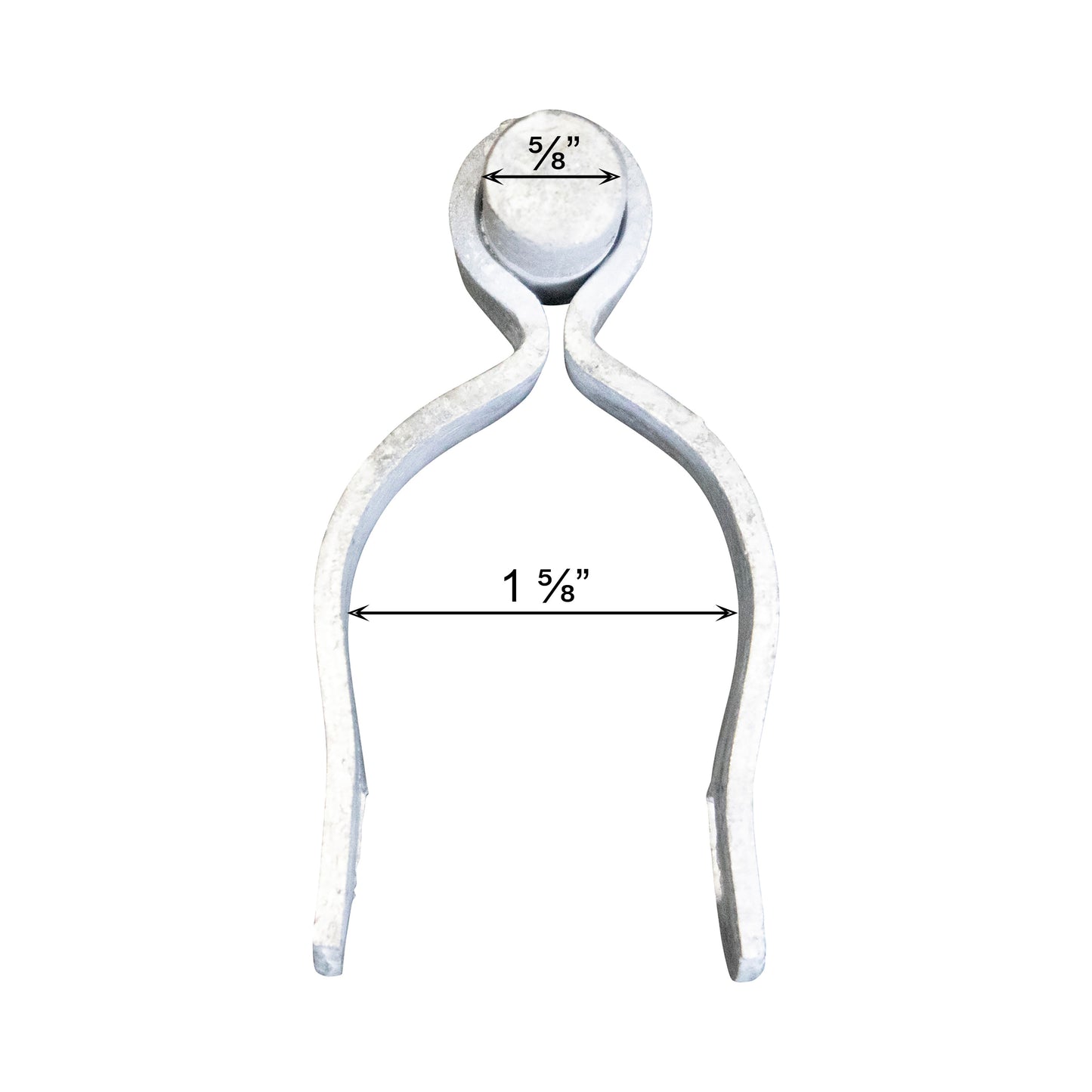 Male Hinge Galvanized 1 5/8" x 5/8", Pack of 100