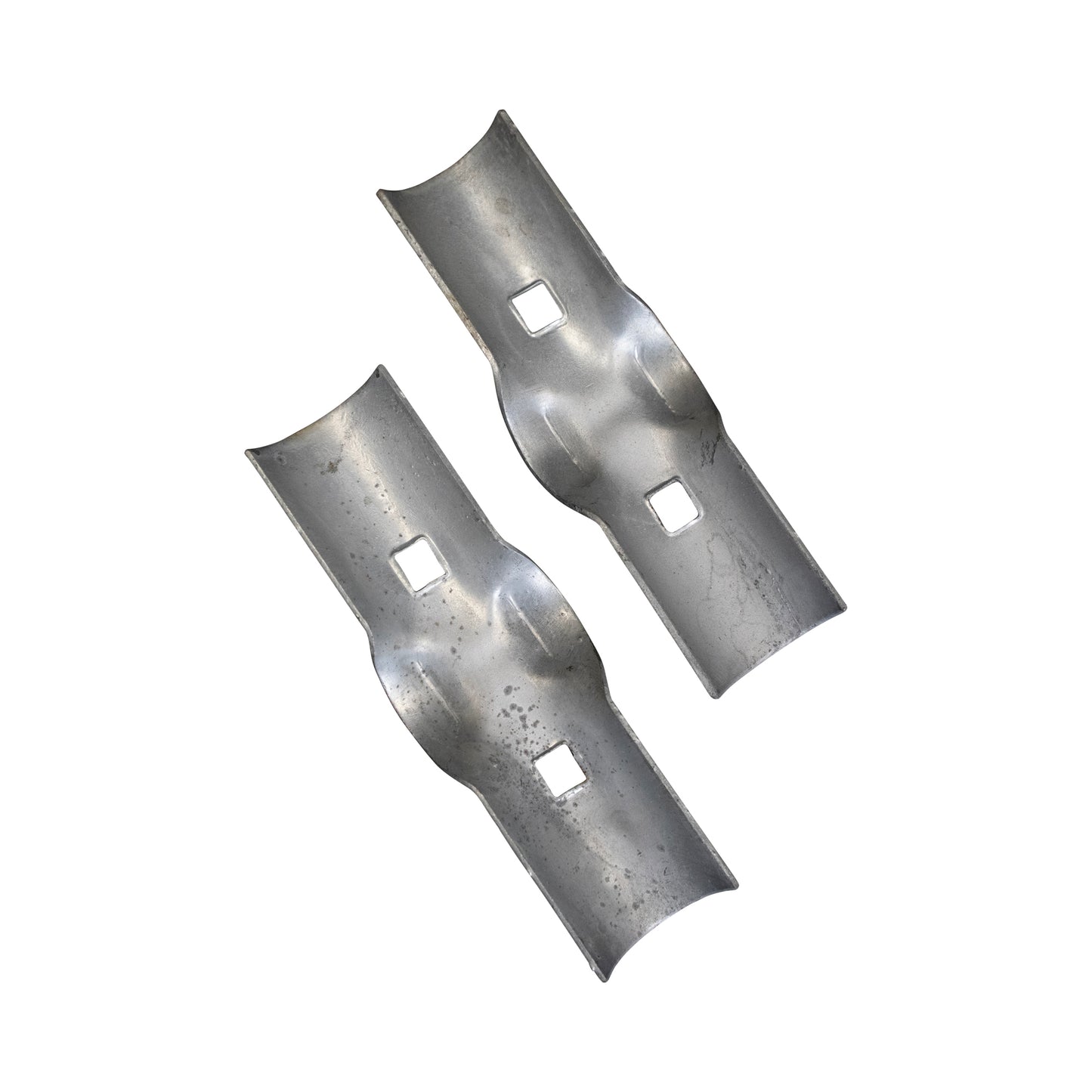 BOULEVARD/LINE RAIL CLAMP Galvanized 1 3/8" x 1 3/8", Pack of 100