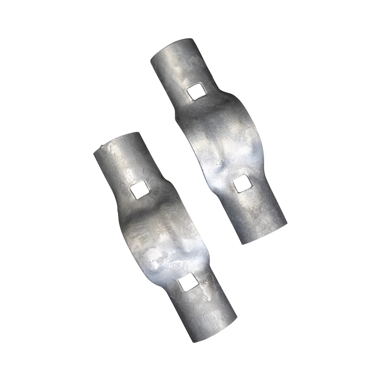 BOULEVARD/LINE RAIL CLAMP Galvanized 2 3/8" x 1 3/8", Pack of 100