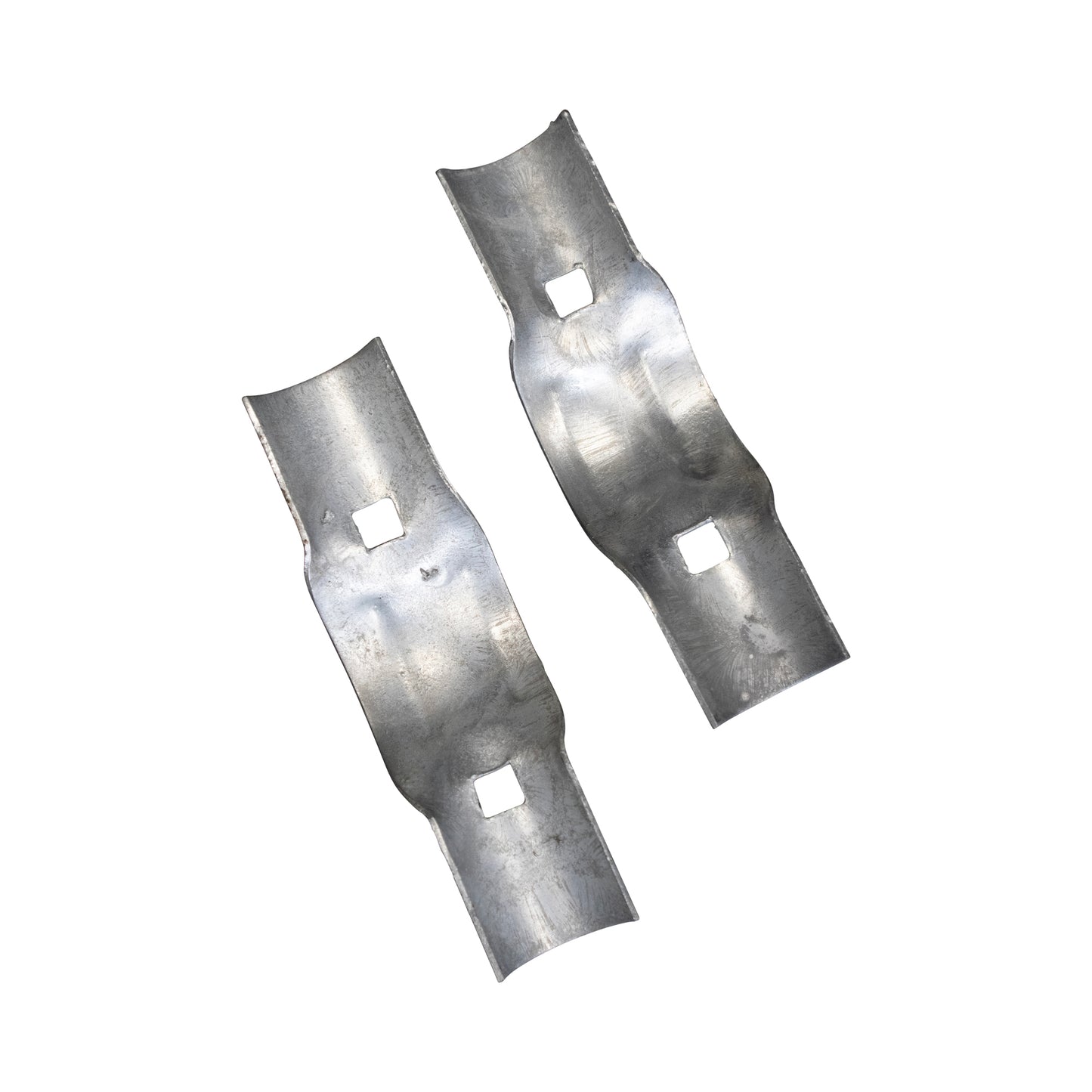 BOULEVARD/LINE RAIL CLAMP Galvanized 2 3/8" x 1 3/8", Pack of 100