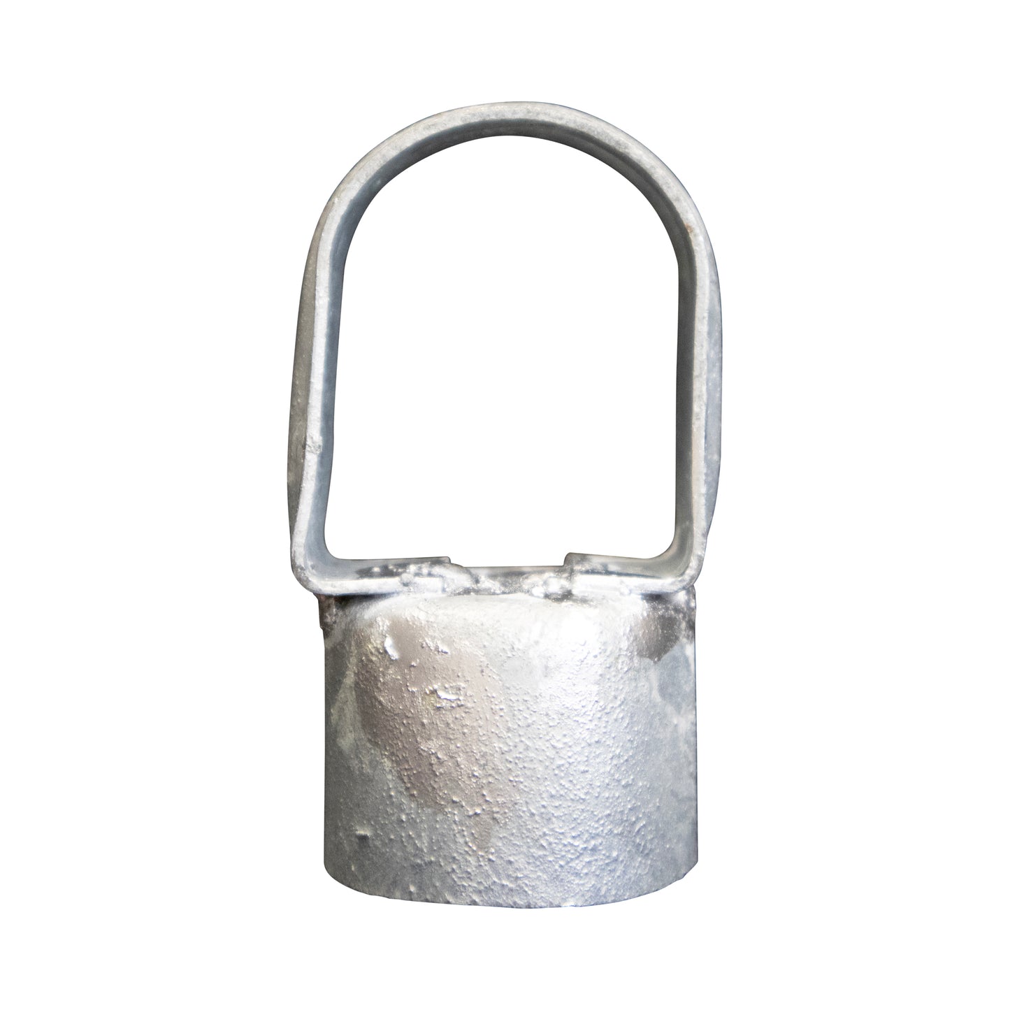 Loop Cap Steel Galvanized, 1 7/8" x 1 5/8", Pack of 50