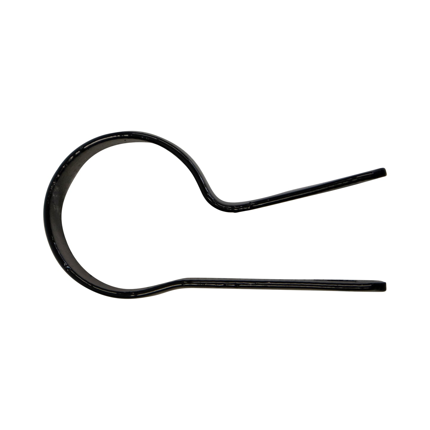Tension Band (Beveled) Powder Coated Black, 1 5/8", Pack of 250