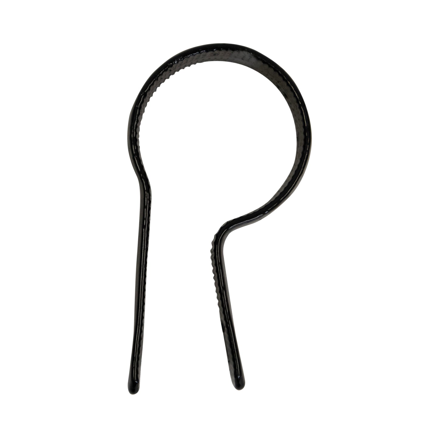 Tension Band (Beveled) Powder Coated Black, 1 7/8", Pack of 250