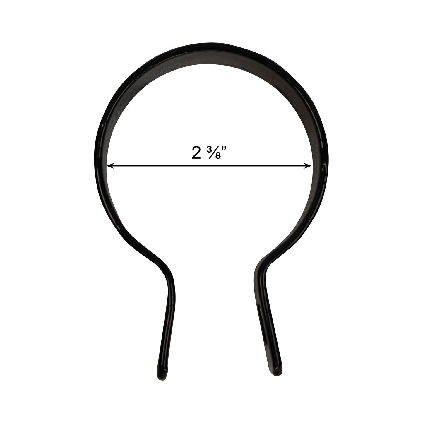 Brace Band Powder Coated Black, 2 3/8", Pack of 250