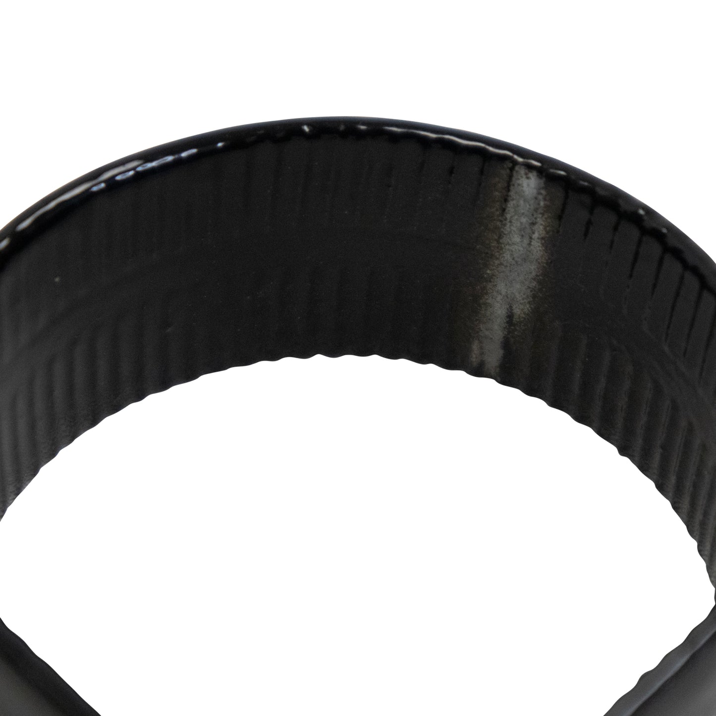 Brace Band (Beveled) Powder Coated Black, 1 7/8", Pack of 250