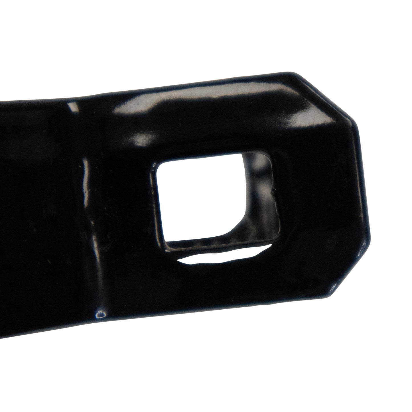 Brace Band (Beveled) Powder Coated Black, 1 7/8", Pack of 250