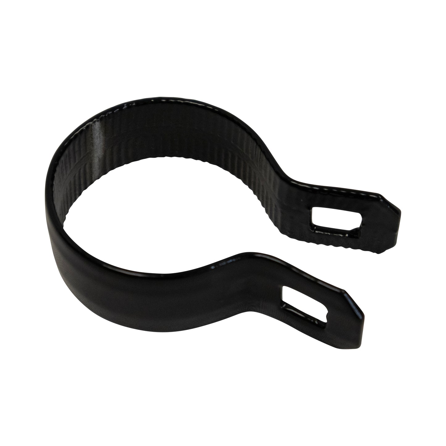 Brace Band (Beveled) Powder Coated Black, 1 7/8", Pack of 250