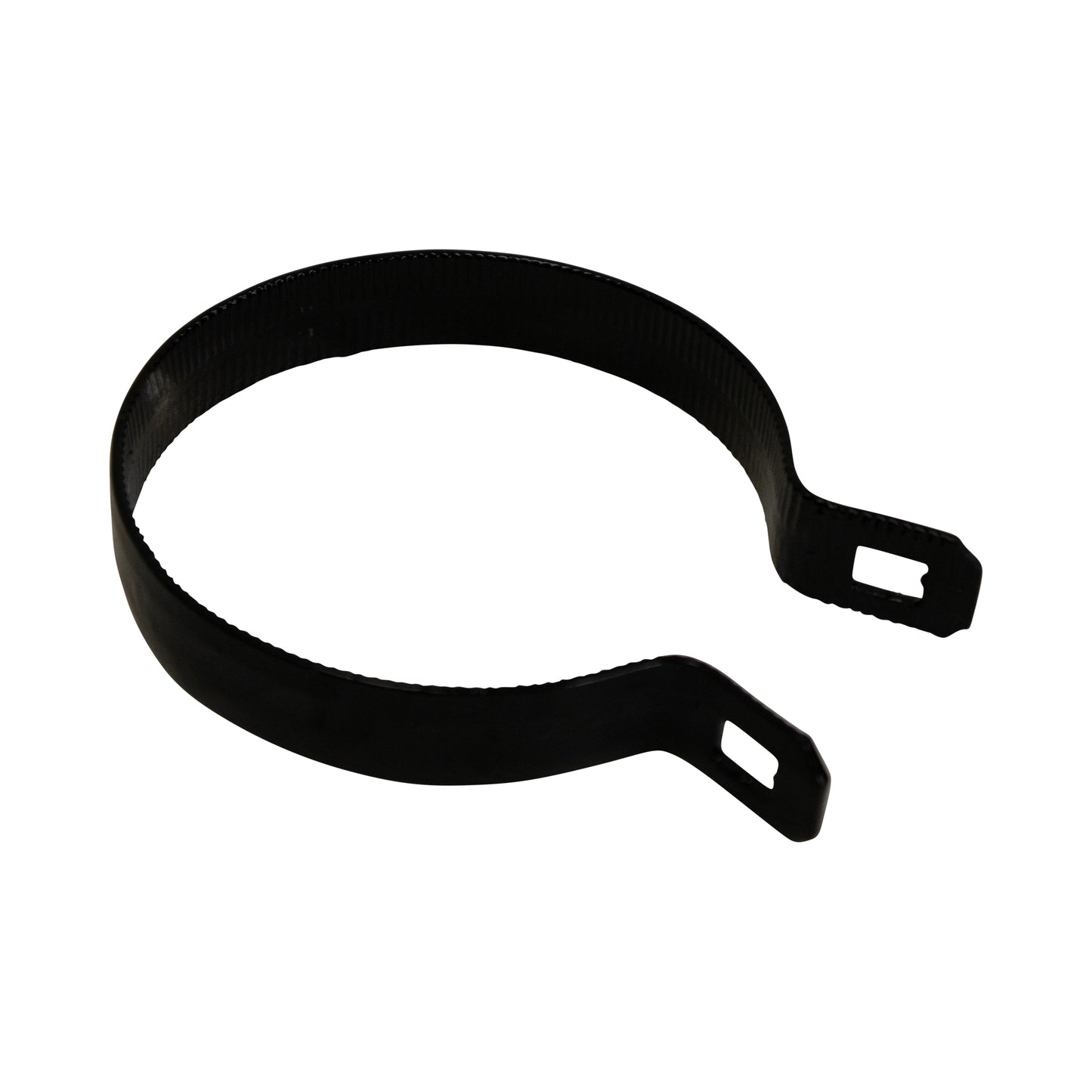 Brace Band (Beveled) Powder Coated Black, 4", Pack of 100