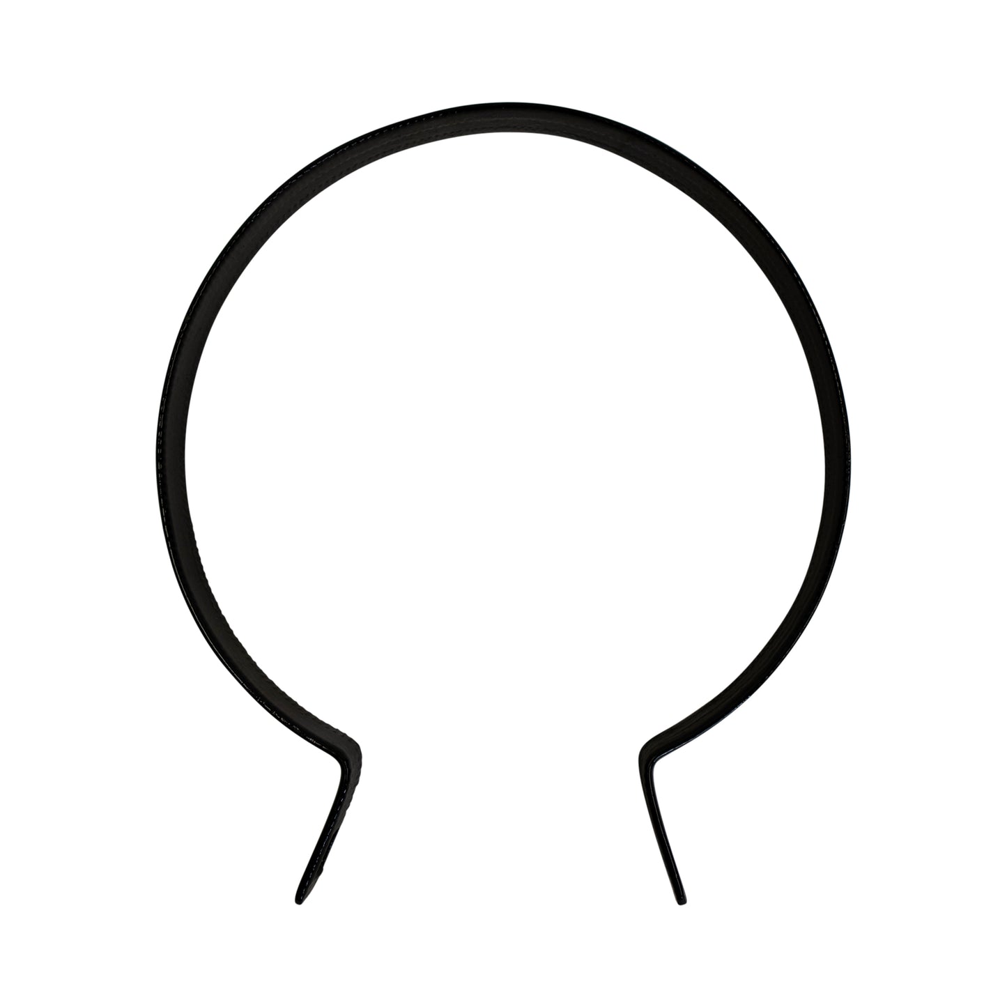 Brace Band (Beveled) Powder Coated Black, 6 5/8", Pack of 25