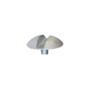 Center Gate Stop Malleable Galvanized, Pack of 10