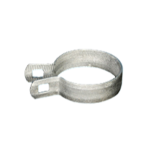 Brace Band (Beveled) Galvanized, 4", Pack of 100