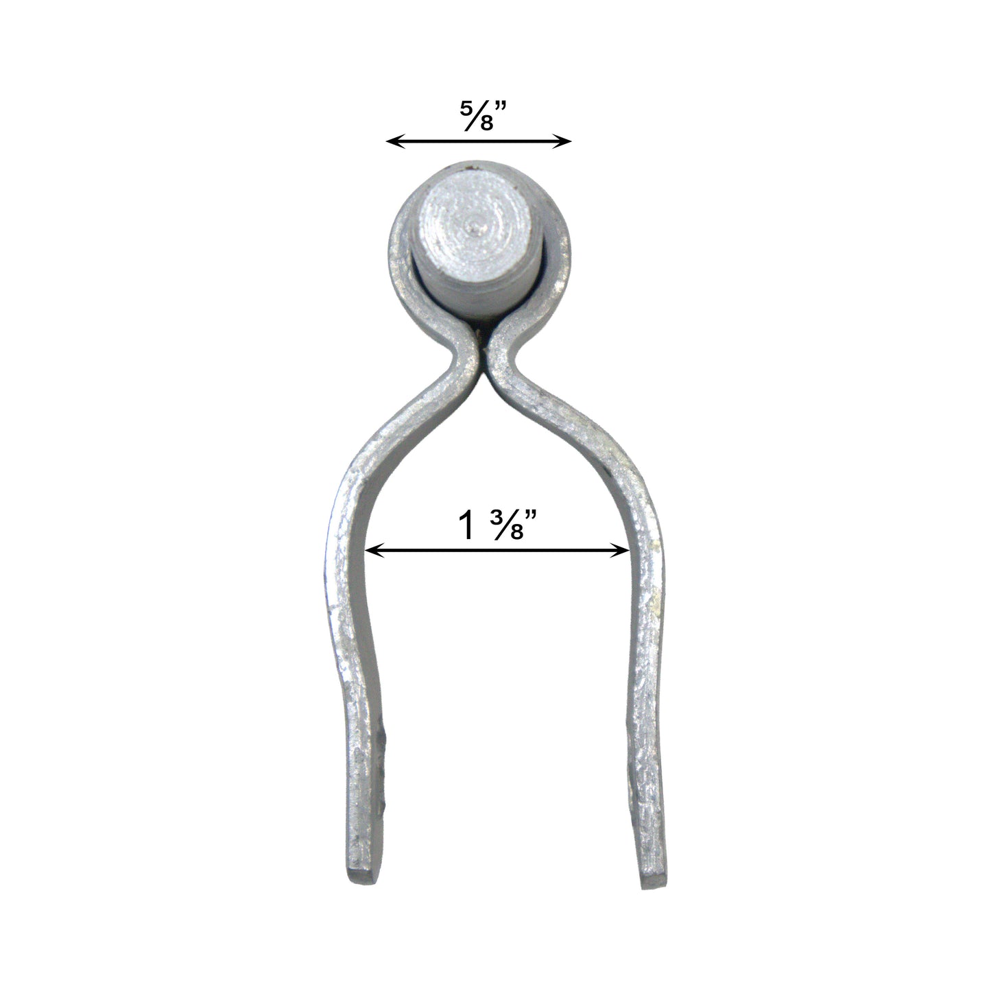 Male Hinge Galvanized 1 3/8" x 5/8"