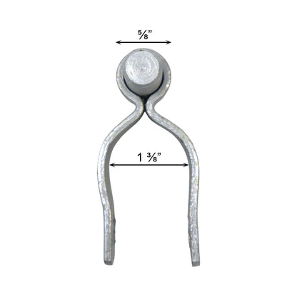 Male Hinge Galvanized 1 3/8" x 5/8"
