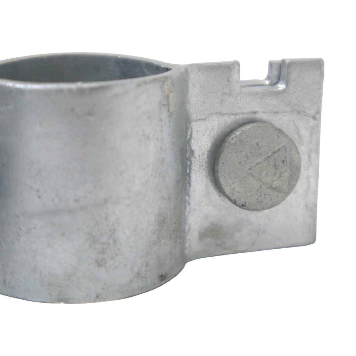 Fork Latch Assembly, Lockable with Padlock, 1 7/8" X 1 3/8", Galvanized