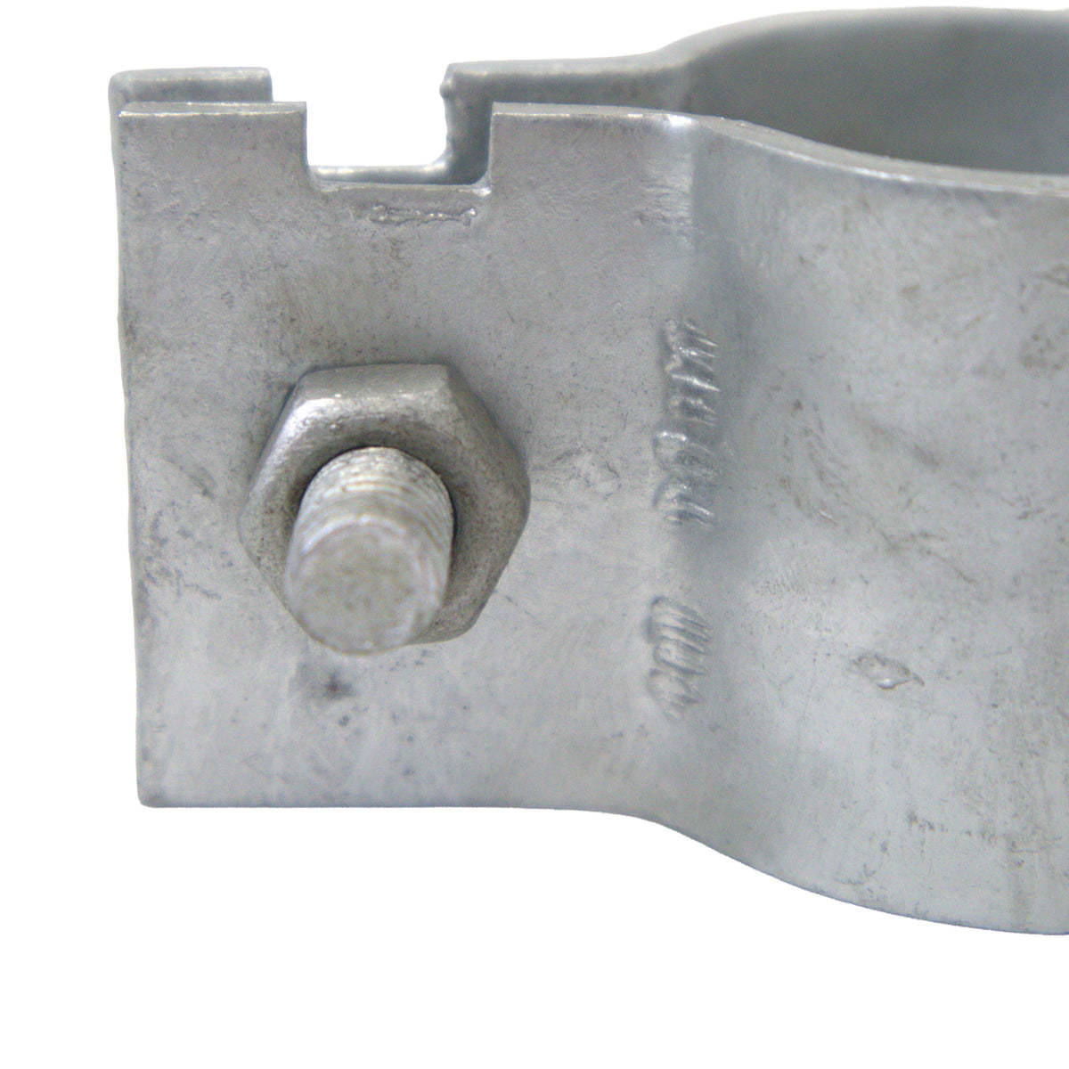 Fork Latch Assembly, Lockable with Padlock, 1 7/8" X 1 3/8", Galvanized