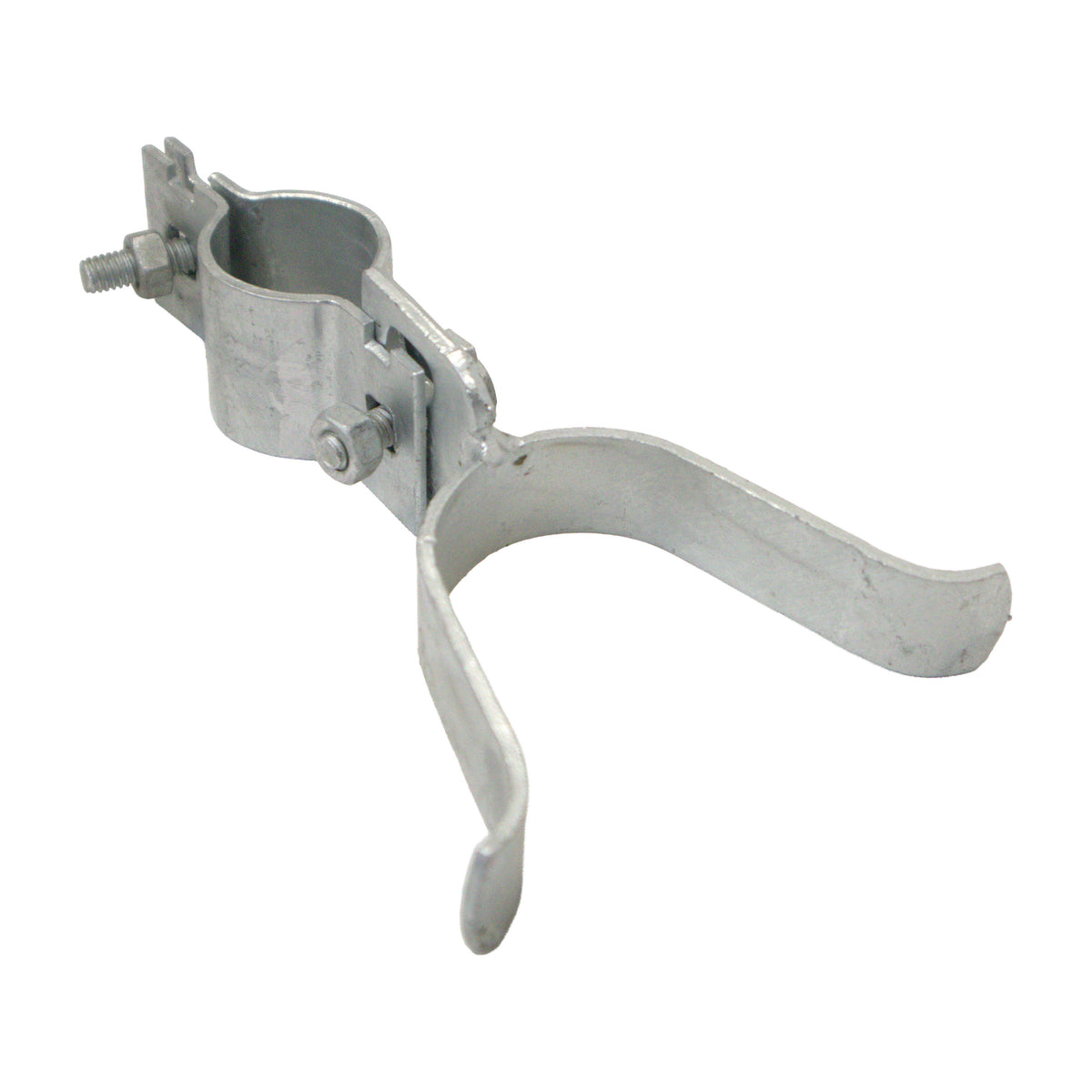 Fork Latch Assembly, Lockable with Padlock, 1 7/8" X 1 3/8", Galvanized
