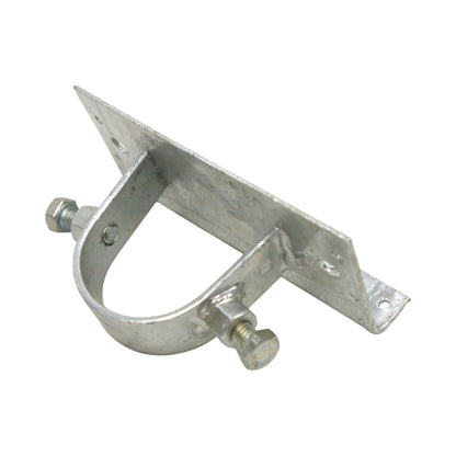 Wood to Steel Adapter (2 Set Screws) Galvanized, 2 3/8" X 6"
