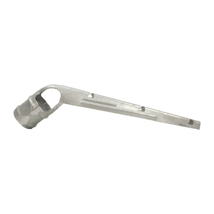 Barb Arm 3 Strand Galvanized, 2 1/2" x 1 5/8"