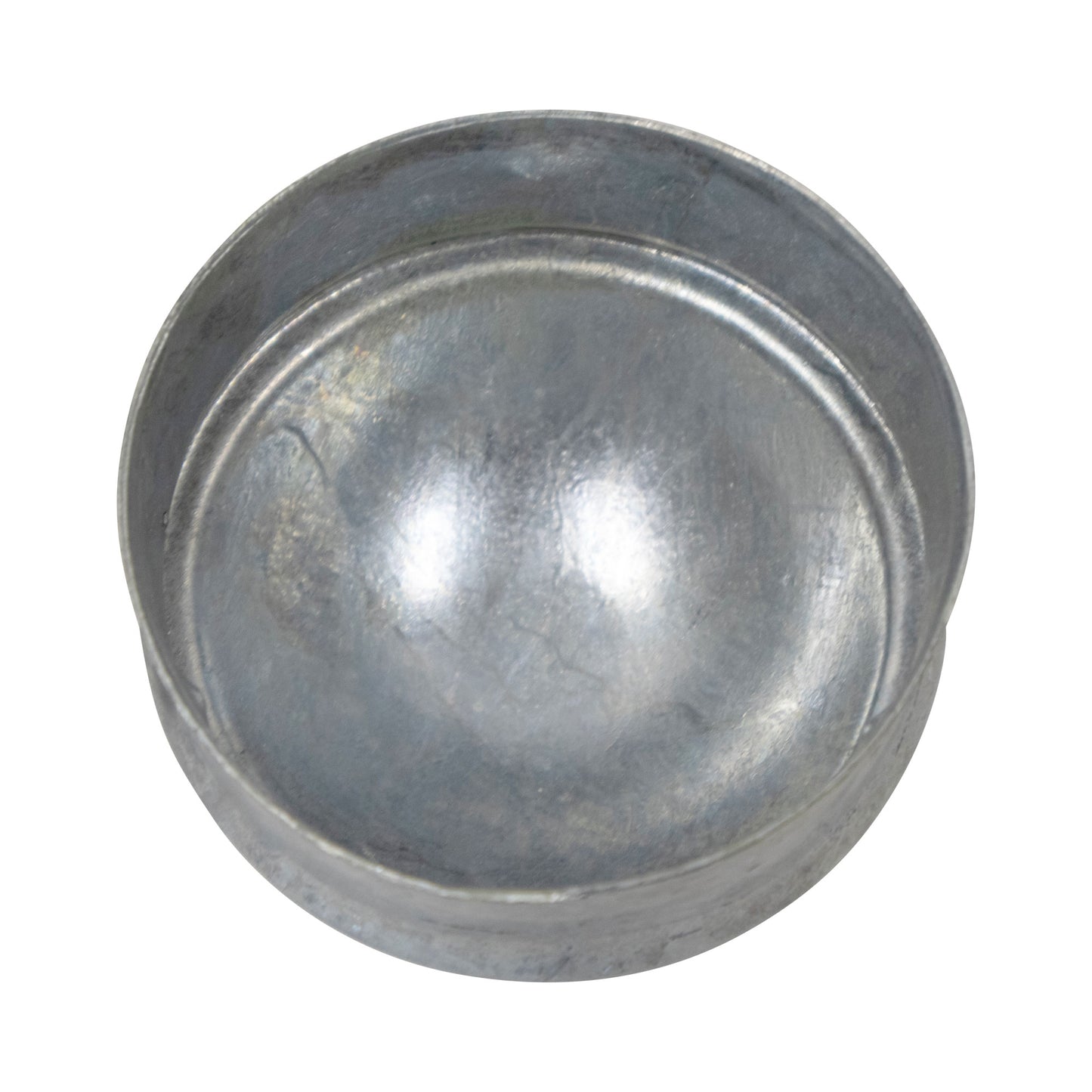 Post/Dome Caps Galvanized 4", Pack of 100
