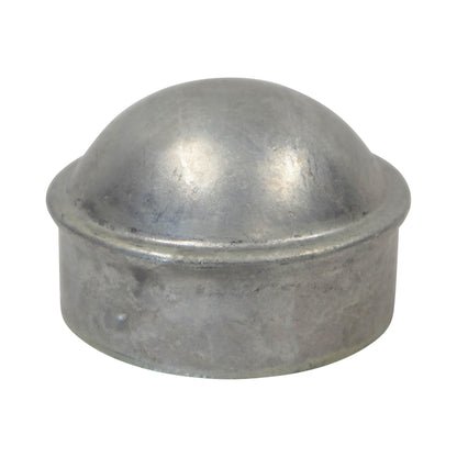 Post/Dome Caps Galvanized 4", Pack of 100