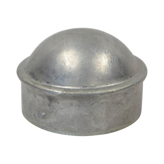 Post/Dome Caps Galvanized 4", Pack of 100