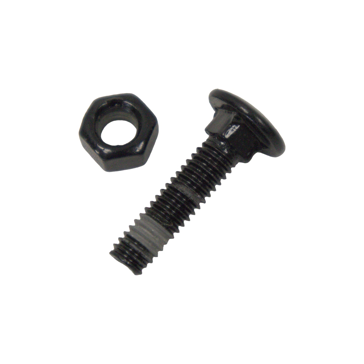 CARRIAGE BOLT POWDER COATED BLACK, 5/16" x 1 1/4"