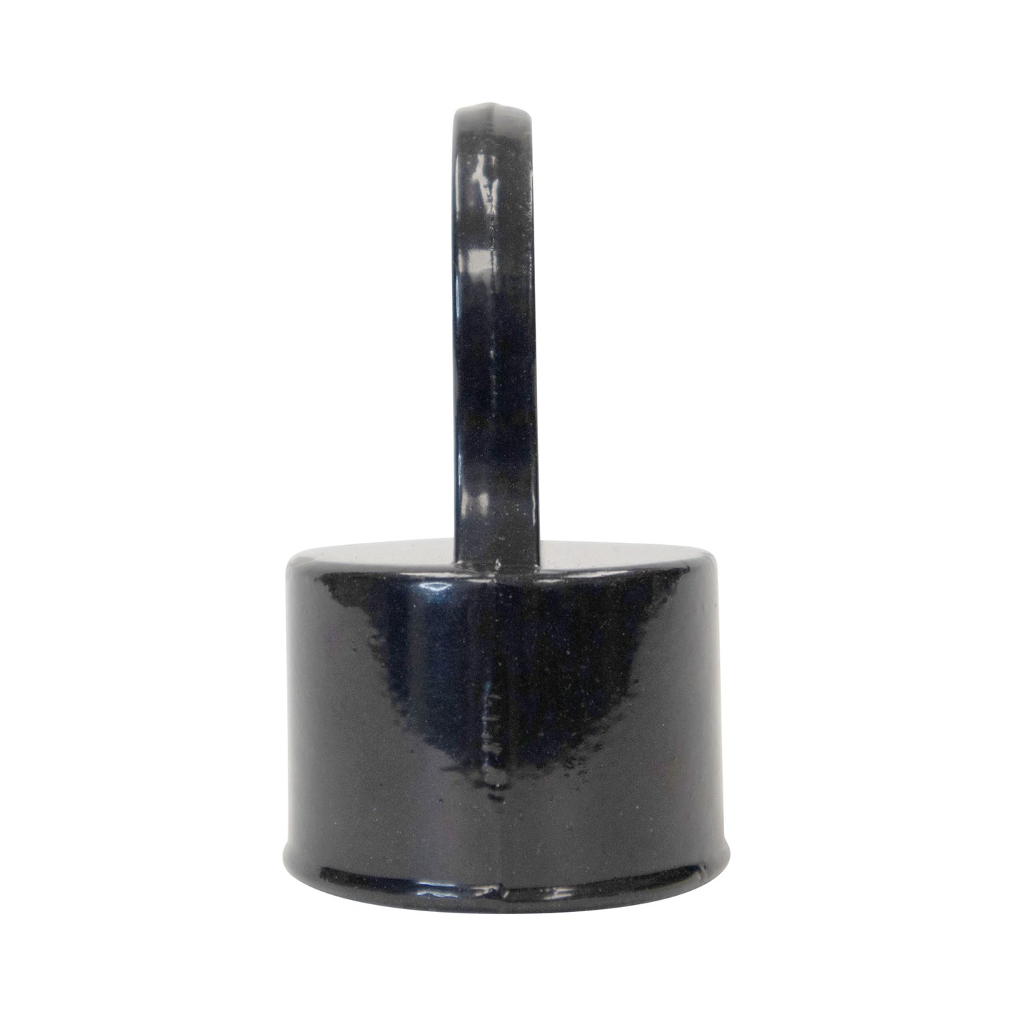 Aluminum LOOP CAP NO ACORN POWDER COATD BLACK, 1 7/8" x 1 5/8", Pack of 150