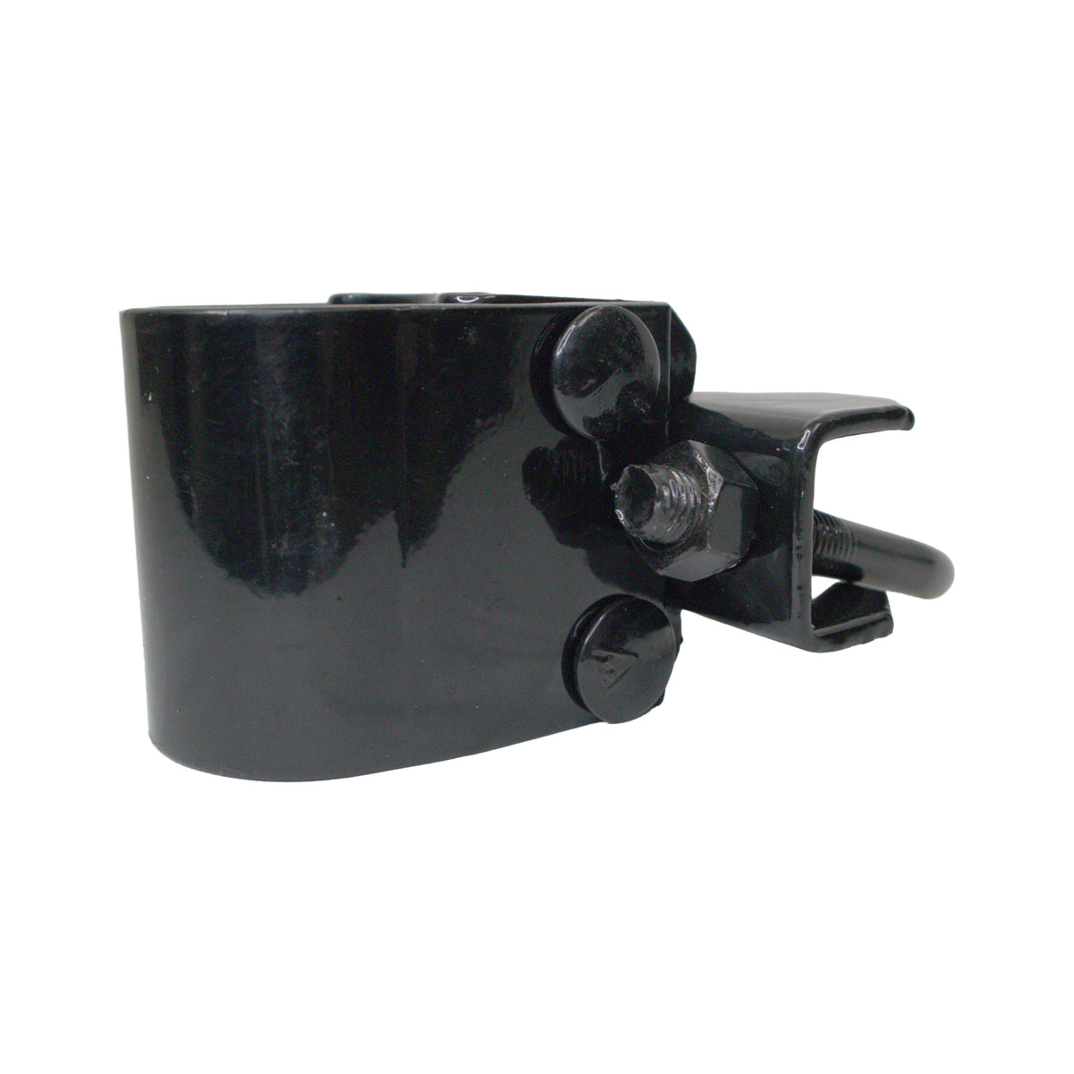 Bull Dog Hinge, Powder Coated Black, 3"