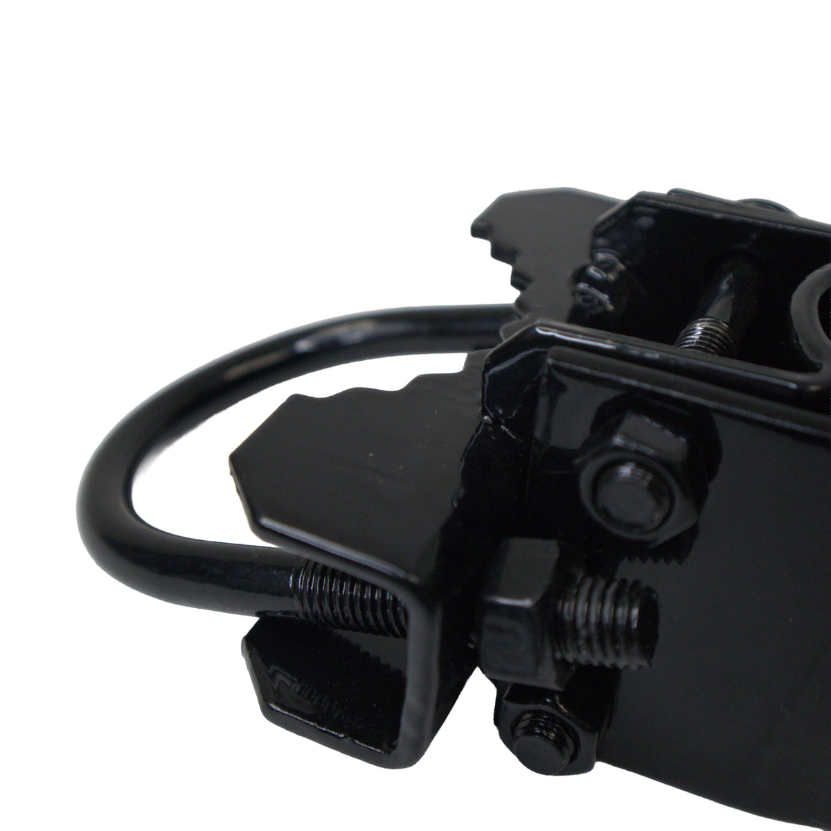 Bull Dog Hinge, Powder Coated Black, 3"