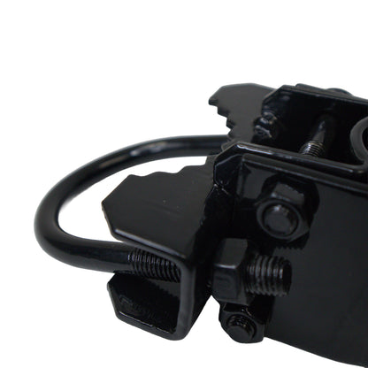 Bull Dog Hinge, Powder Coated Black, 3"