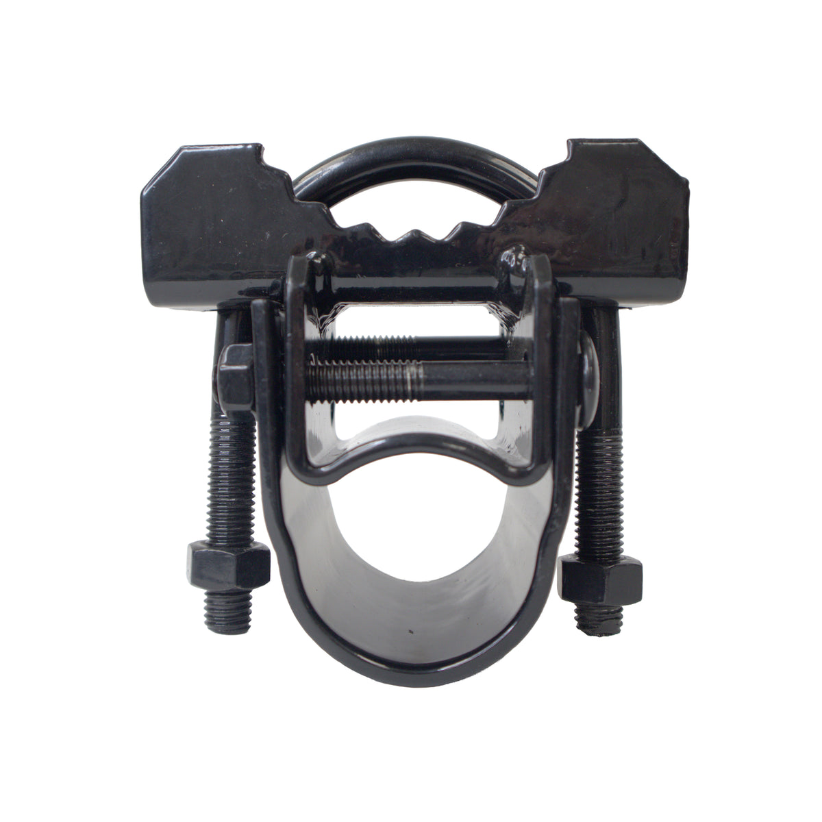 Bull Dog Hinge, Powder Coated Black, 3"