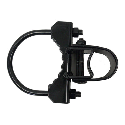 Bull Dog Hinge, Powder Coated Black, 4"