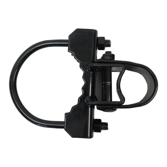 Bull Dog Hinge, Powder Coated Black, 4"