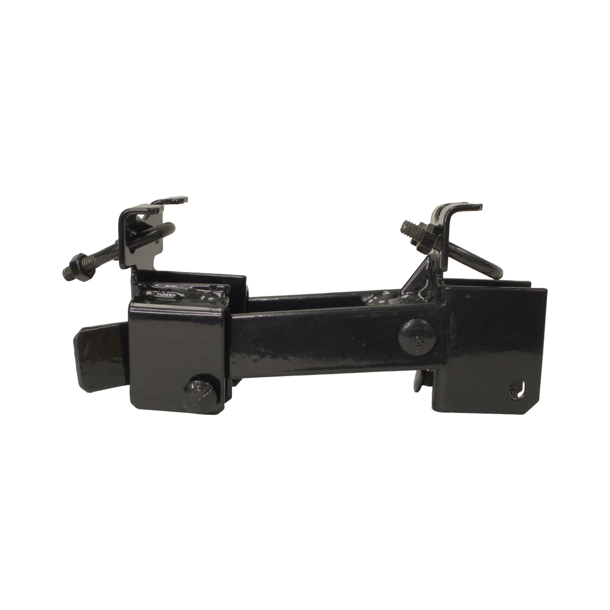 Double Gate Latch for Residential 1 3/8" Gate Frames HDG + Powder Coated Black