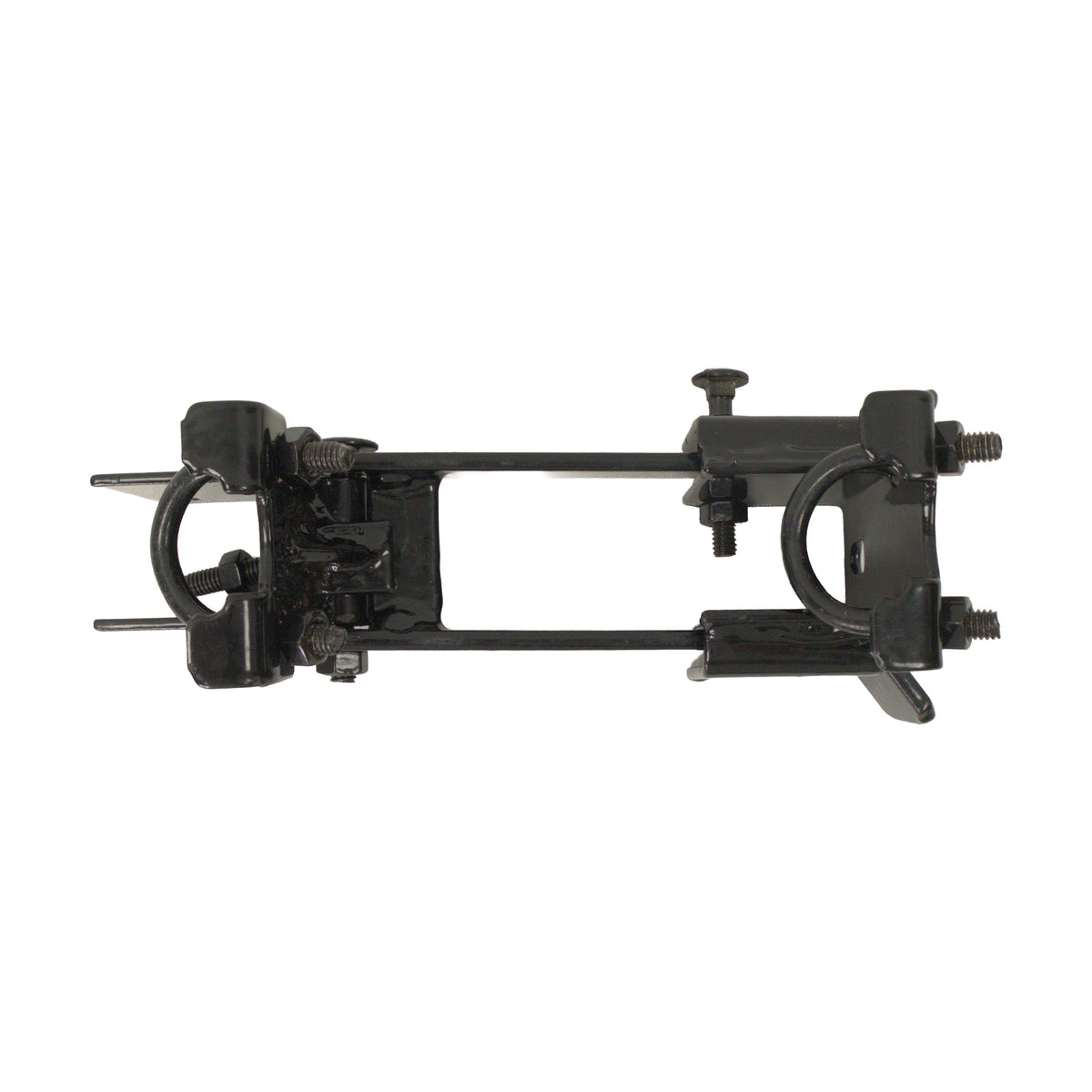 Double Gate Latch for Residential 1 3/8" Gate Frames HDG + Powder Coated Black