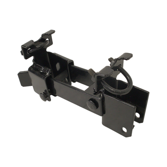 Double Gate Latch for Residential 1 3/8" Gate Frames HDG + Powder Coated Black