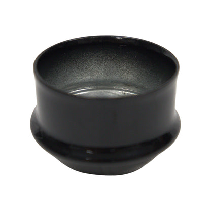 Post/Dome Cap Powder Coat Black, 1 7/8"