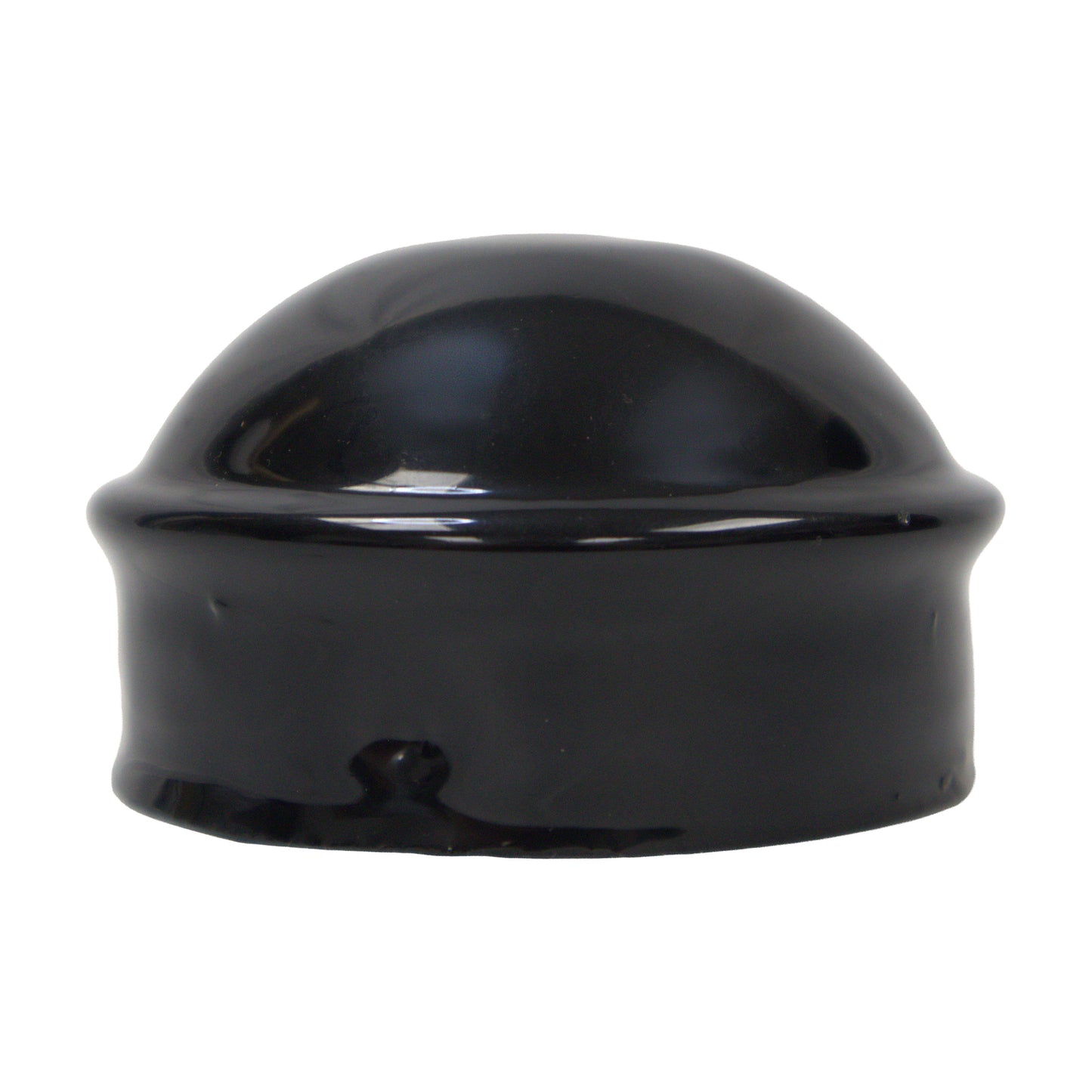 Post/Dome Cap Powder Coat Black, 3"