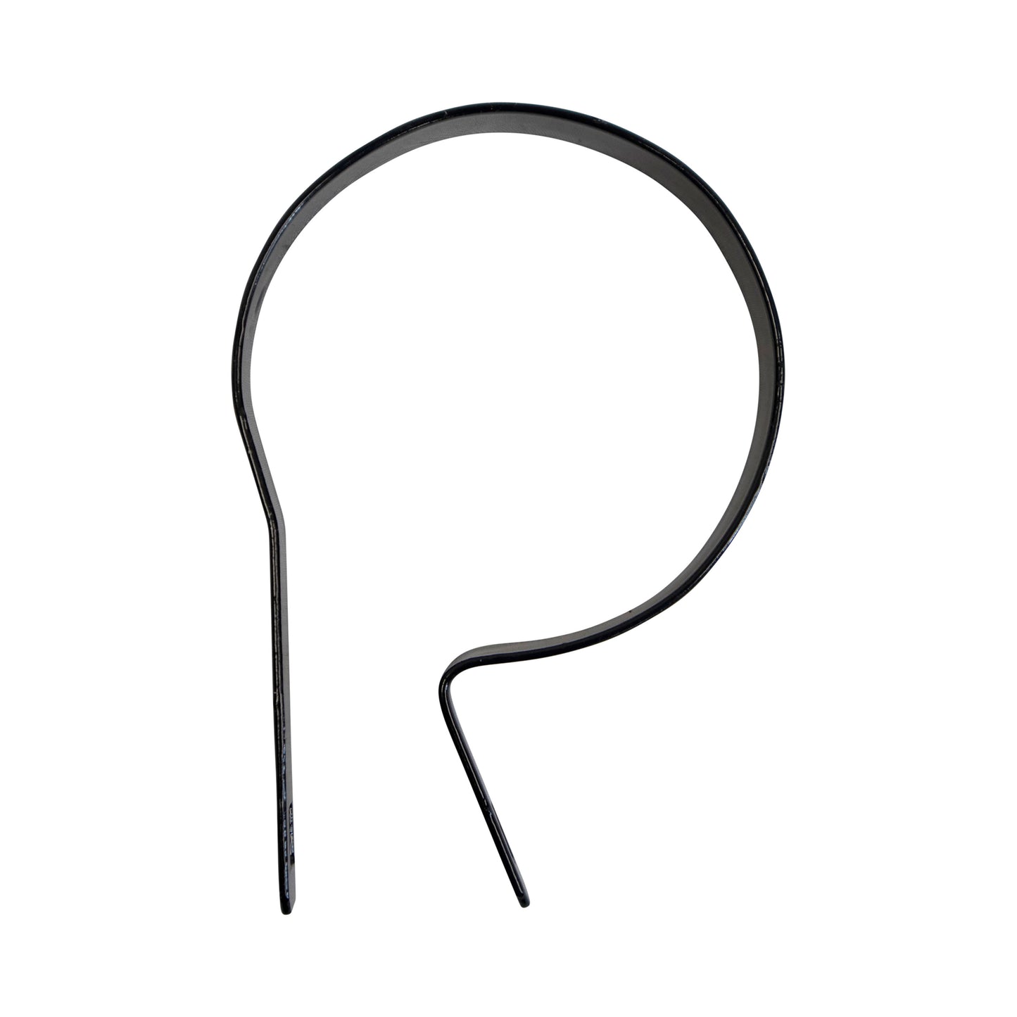 Tension Band Powder Coated Black, 4", Pack of 100