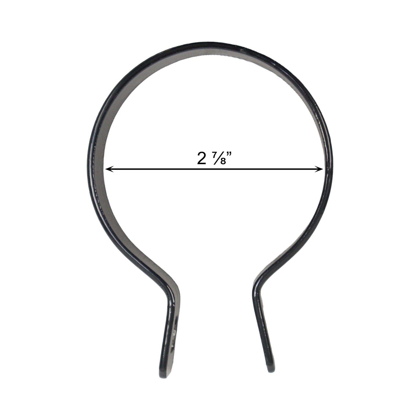 Brace Band Powder Coated Black, 2 7/8"