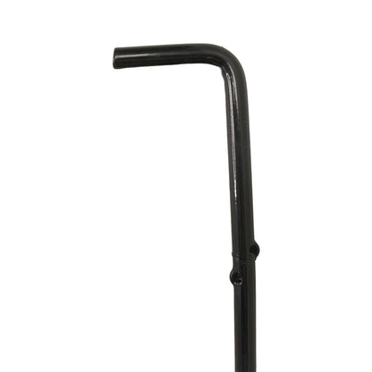 CANE BOLT 18" DROP ROD HDG + POWDER COATED BLACK