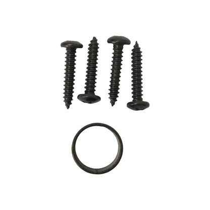 CANE BOLT 18" DROP ROD HDG + POWDER COATED BLACK