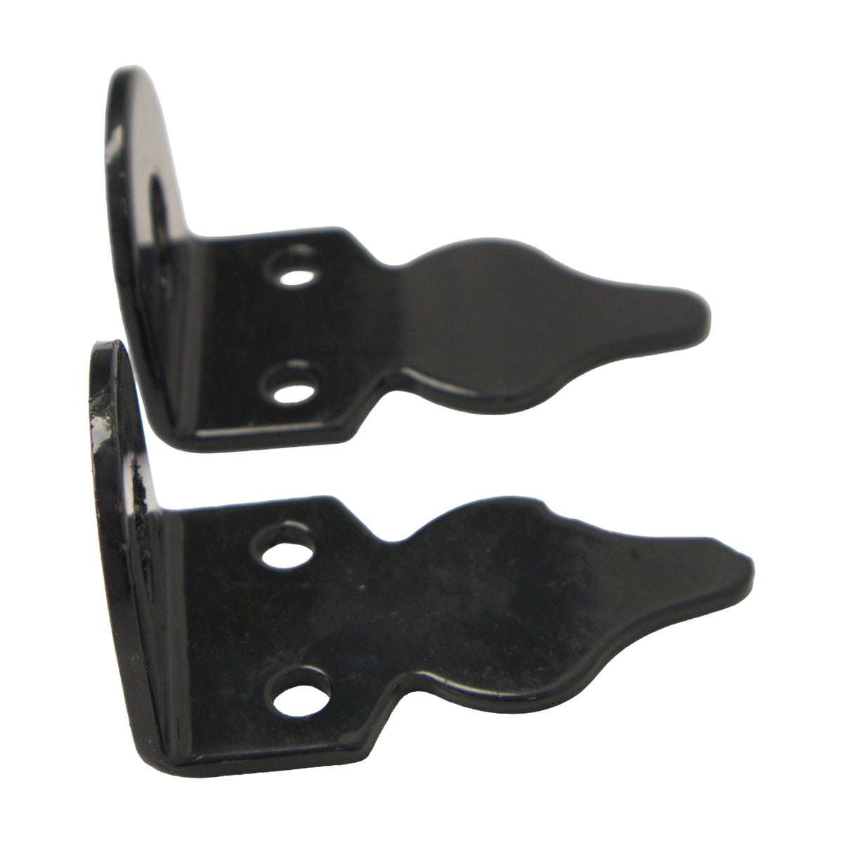 CANE BOLT 18" DROP ROD HDG + POWDER COATED BLACK