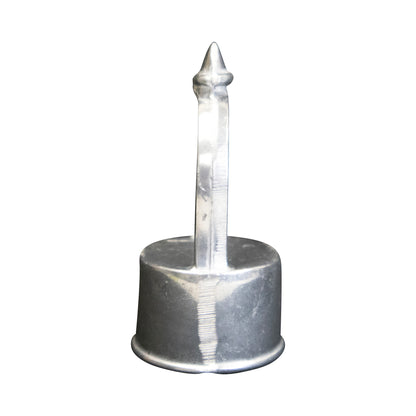 Aluminum LOOP CAP W/Acorn, 1 5/8" x 1 3/8", Pack of 200